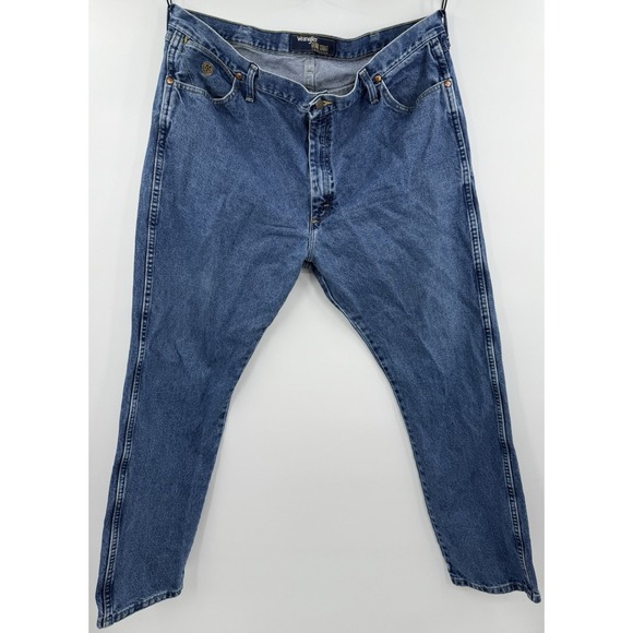 Bit & Bridle SZ XLT Deer Western Shirt Wrangler George Straight Jeans Sz 42x34 - Picture 7 of 12